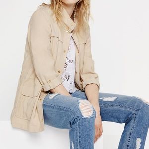 Zara safari rain jacket